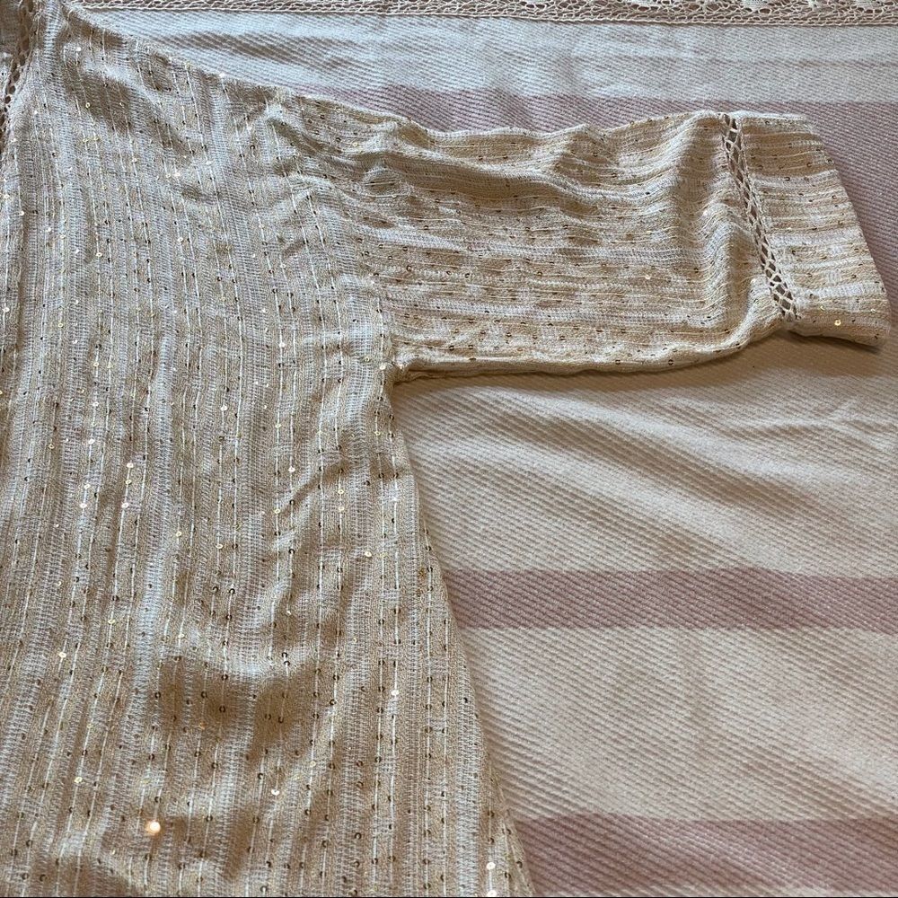 Soft Surroundings Glamour Topper Sequin Open cover - Picture 5 of 8